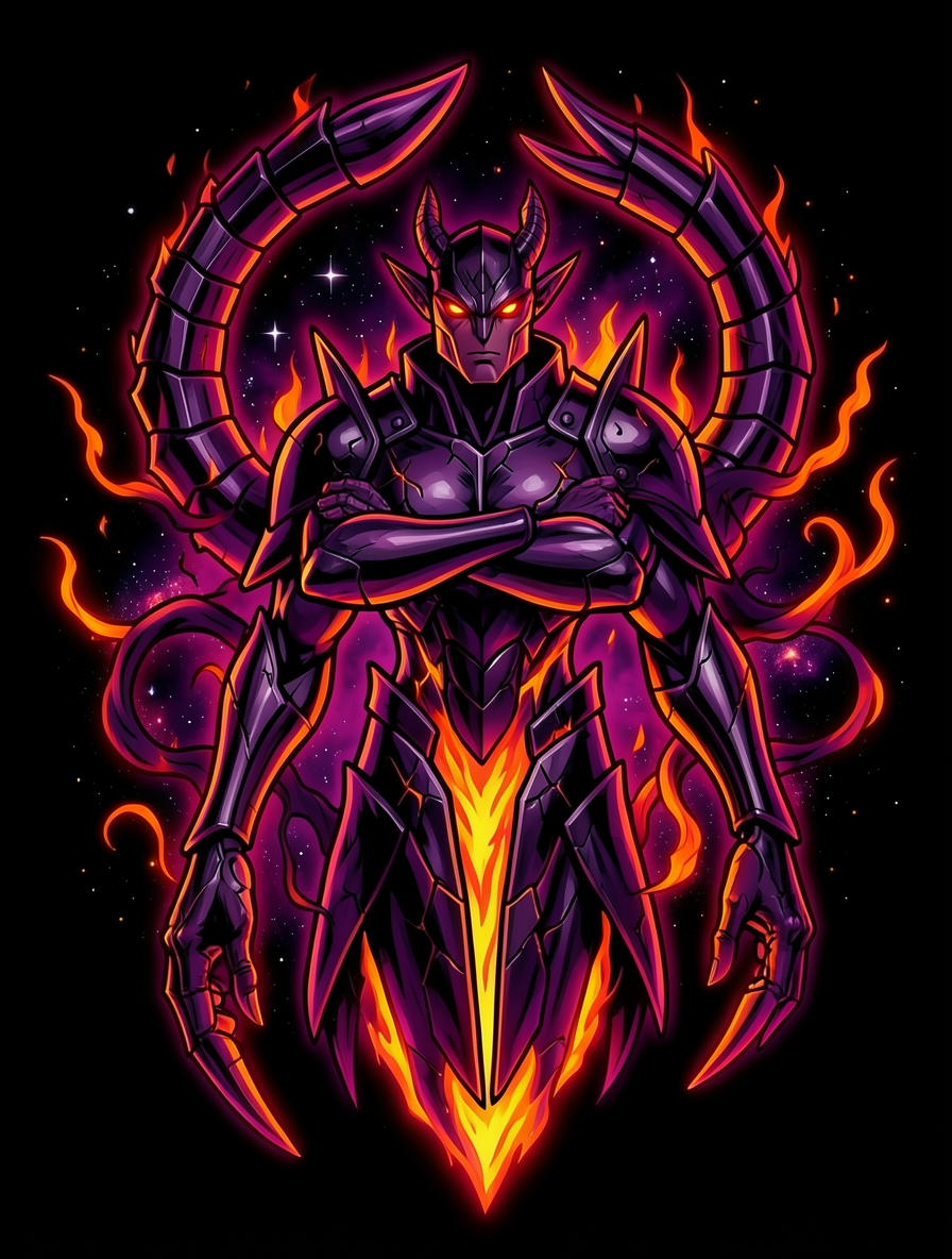 Scorpio portrait