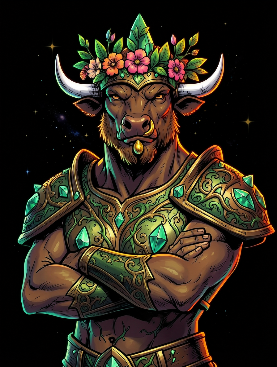 Taurus portrait